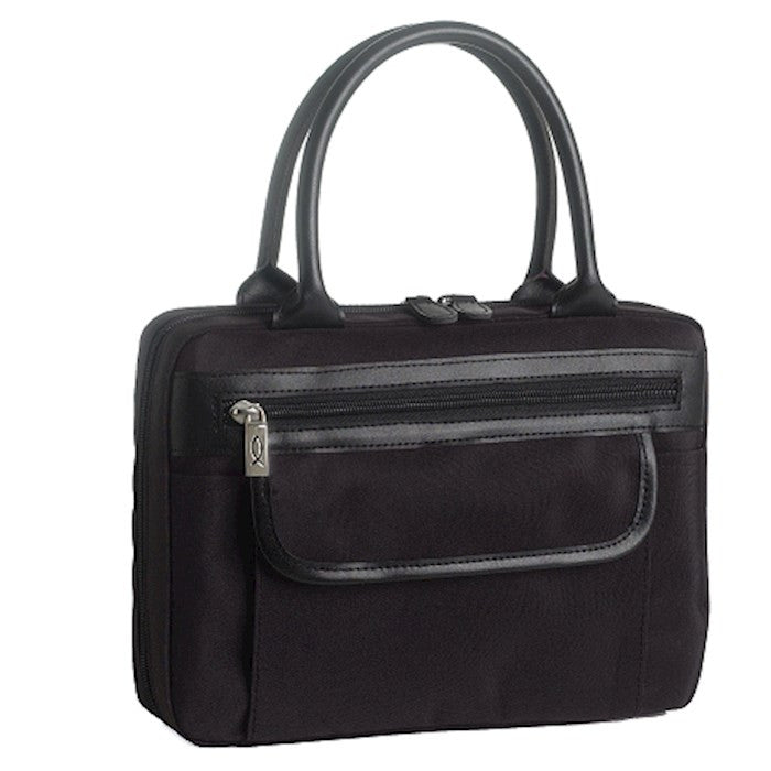 Microfiber Handbag - Bible Cover  (9.5" X 11.5" X 2.75")