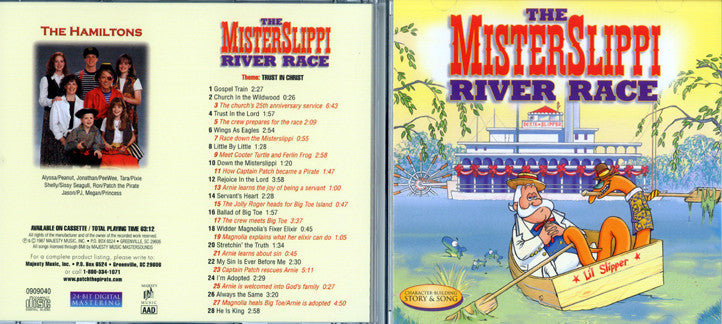 The Misterslippi River Race - Patch The Pirate CD