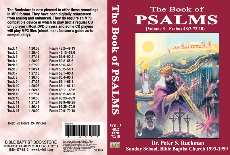 Psalms, Volume 3 - MP3