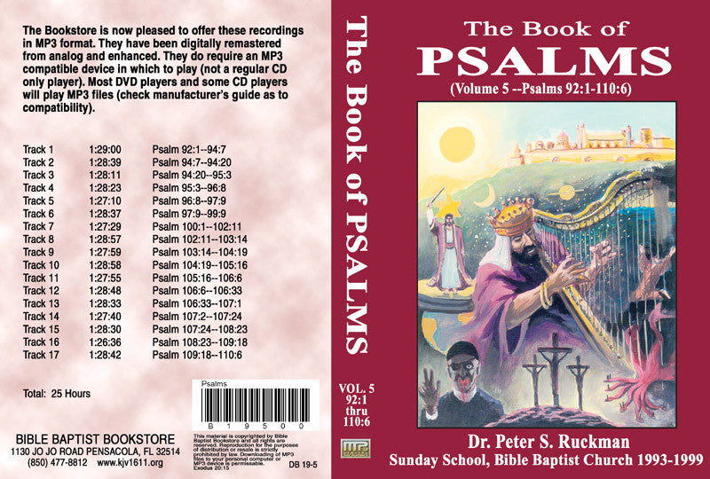Psalms, Volume 5 - MP3
