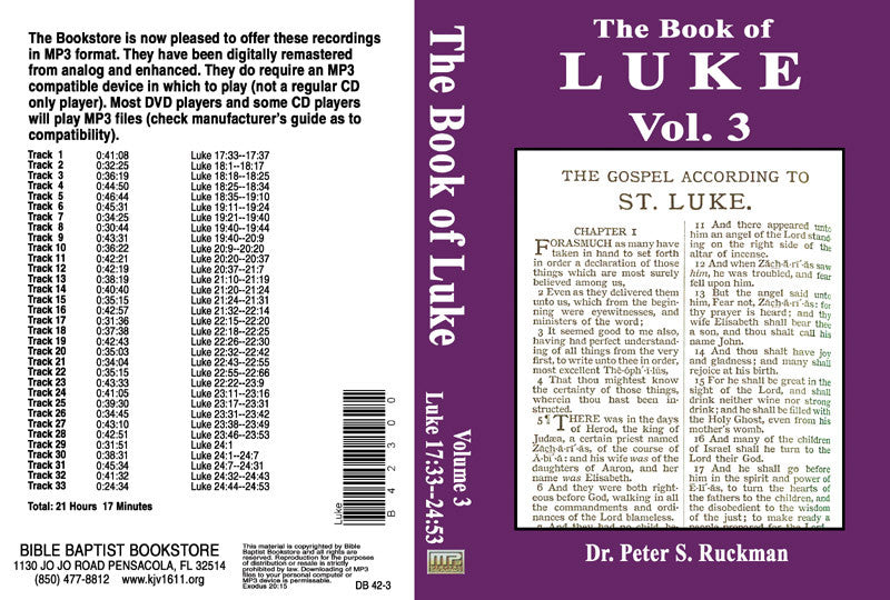 Luke, Volume 3 - MP3