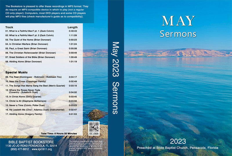 May 2023 Sermons - MP3