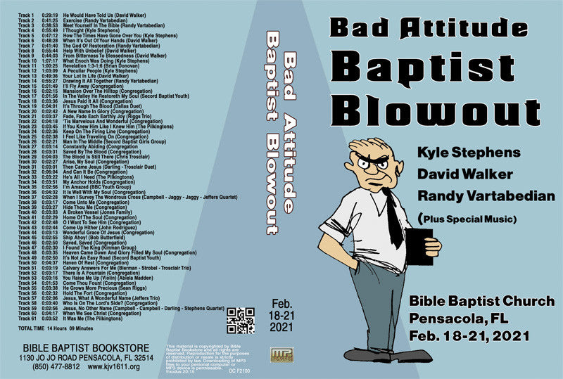 February 2021 Blowout MP3 Sermons & Music