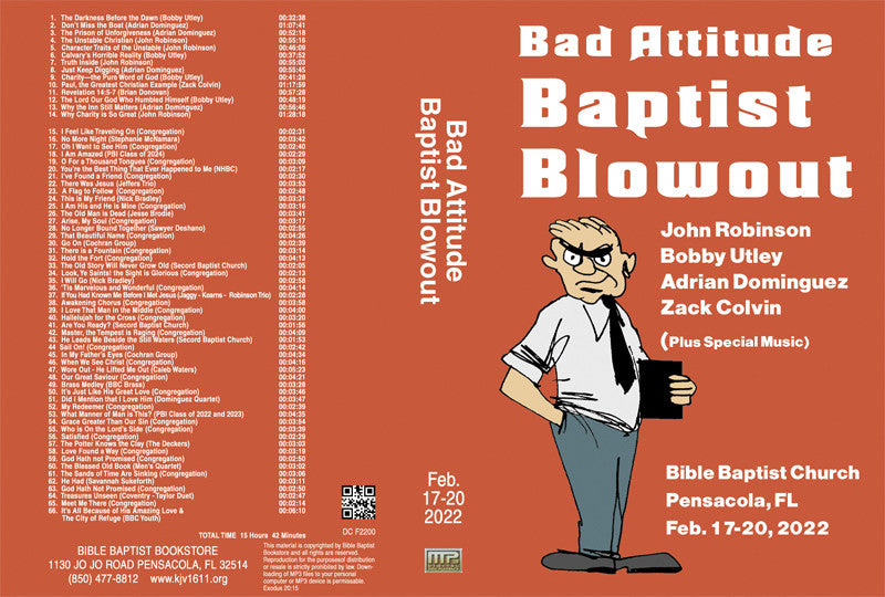February 2022 Blowout MP3 Sermons & Music