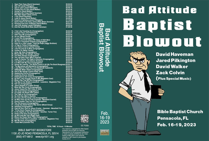 February 2023 Blowout MP3 Sermons & Music