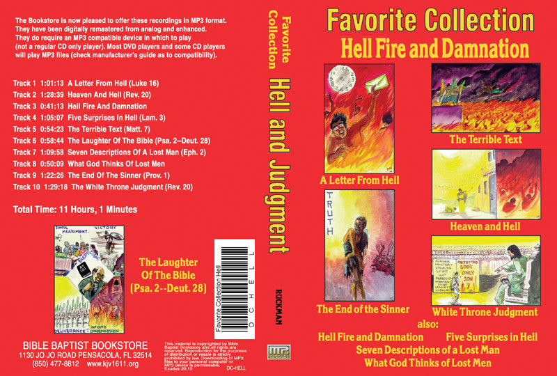 Hell Fire And Damnation Sermons Collection