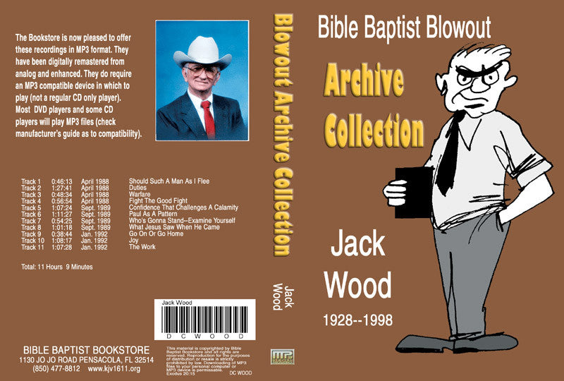 Jack Wood: Bible Baptist Blowout Archive