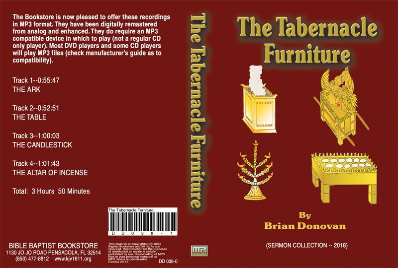 Brian Donovan: The Tabernacle Furniture (2018)