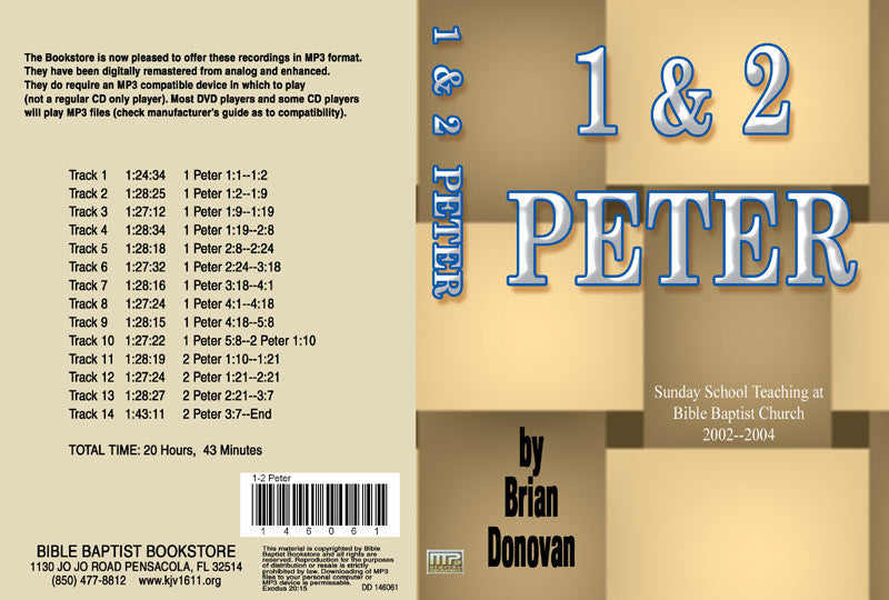 Brian Donovan: 1 & 2 Peter - MP3