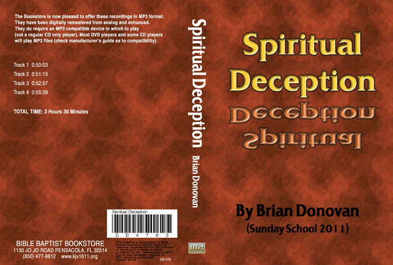 Brian Donovan: Spiritual Deception