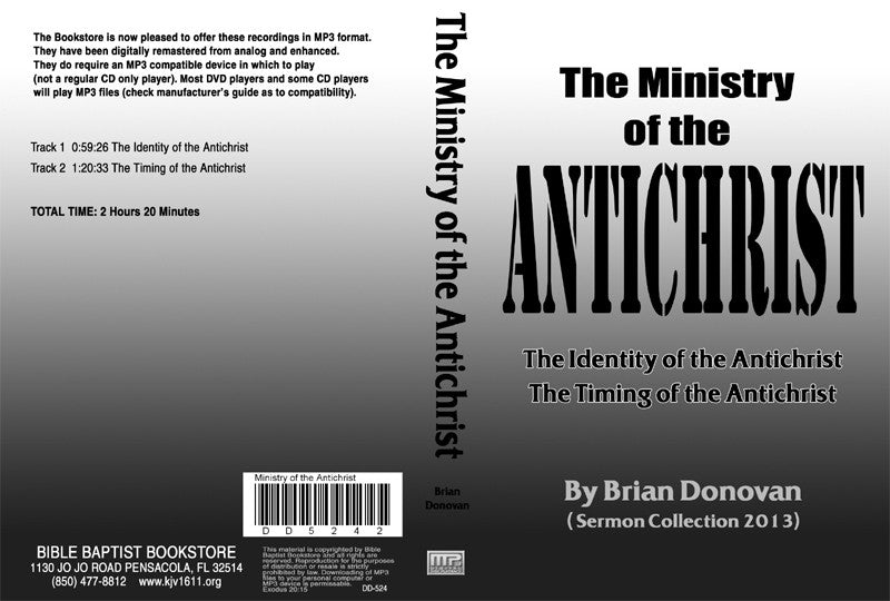 Brian Donovan: The Ministry Of The Antichrist