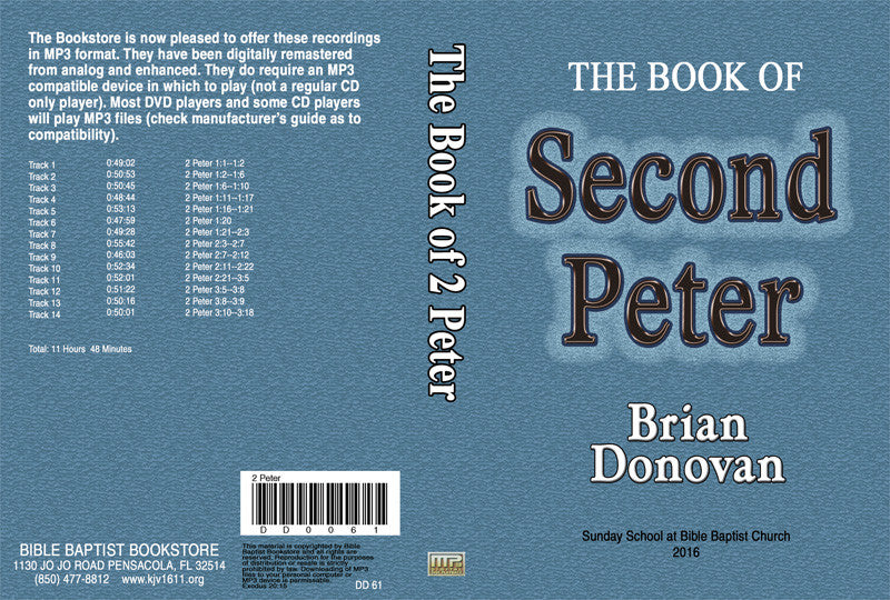 Brian Donovan: The Book of 2 Peter