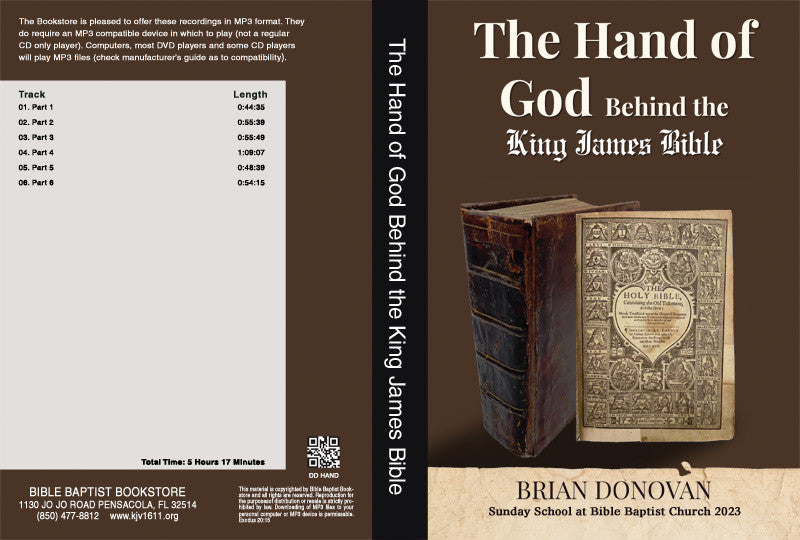 Brian Donovan: The Hand of God Behind the King James Bible