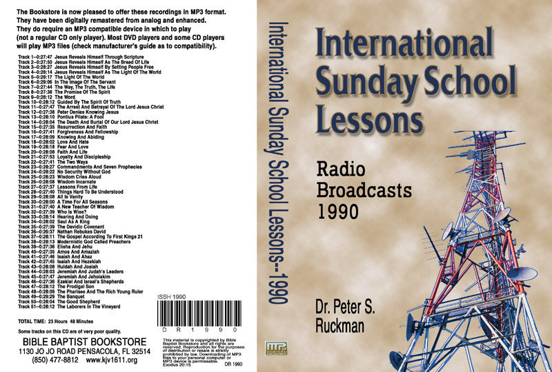 International Sunday School Lessons 1990