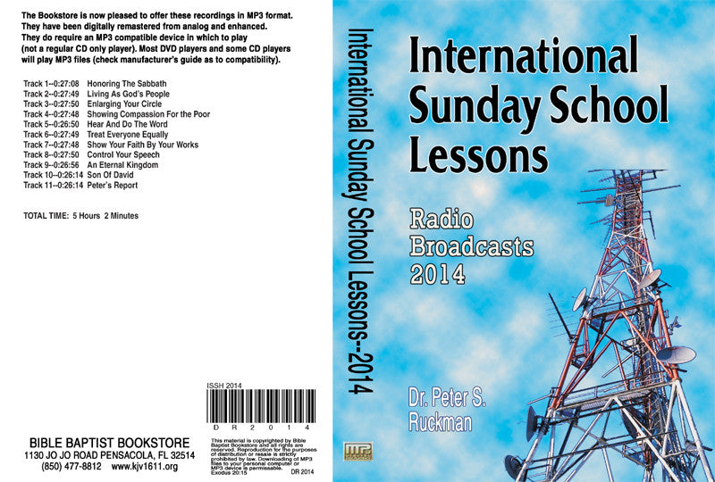 International Sunday School Lessons 2014