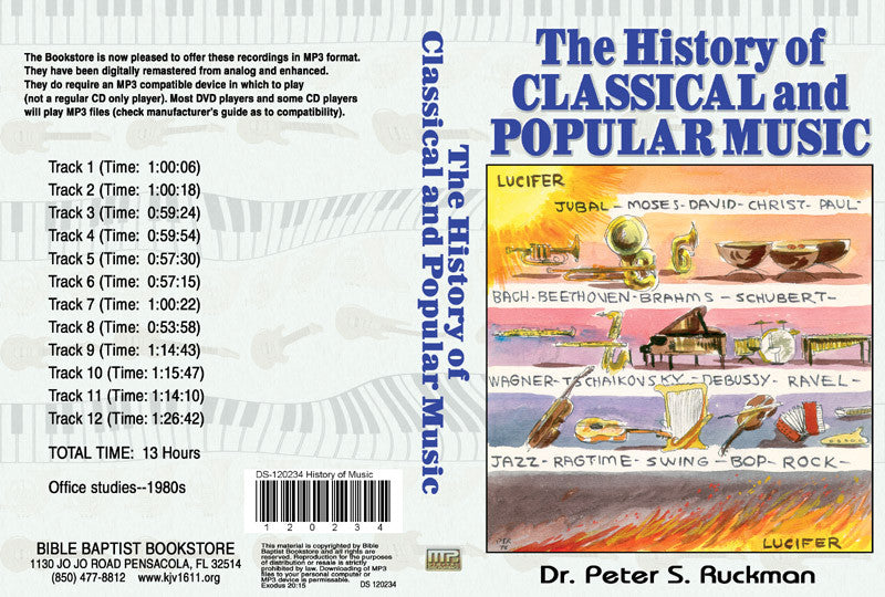 History of Classical  and Popular Music