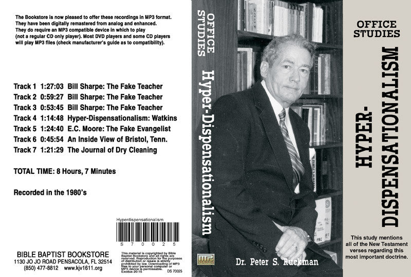 Hyper-Dispensationalism - MP3