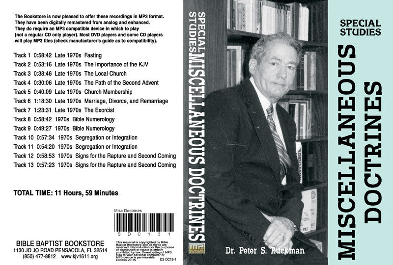 Miscellaneous Doctrines - MP3