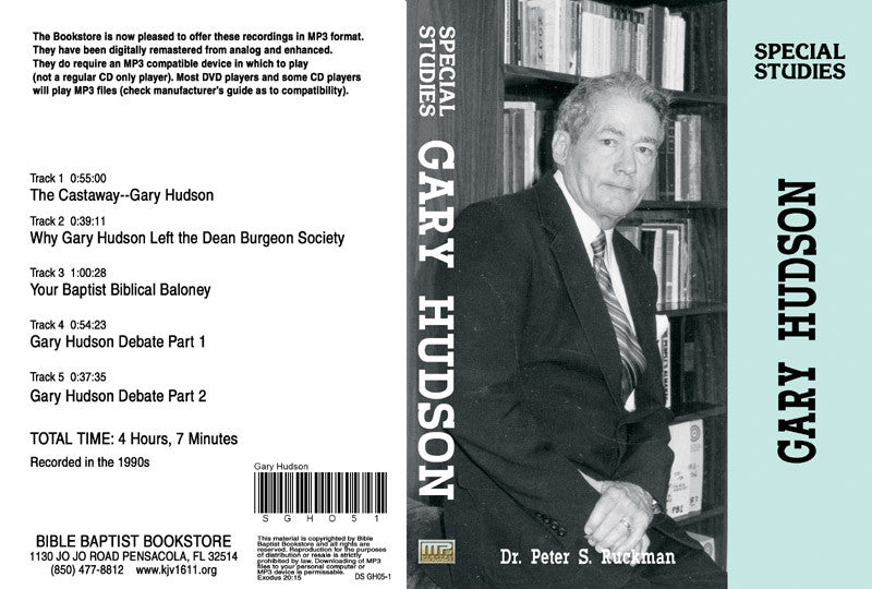 Special Study on Gary Hudson - MP3
