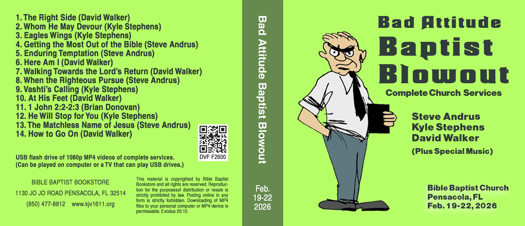 February 2026 Blowout Video - USB Drive