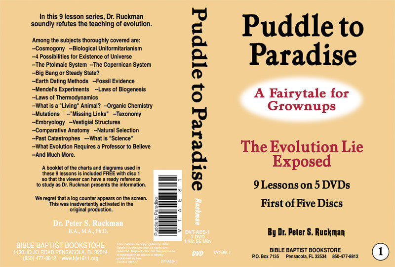 Puddle to Paradise: A Fairtale for Grownups - DVD