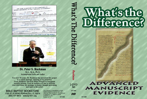 What's the Difference? - DVD