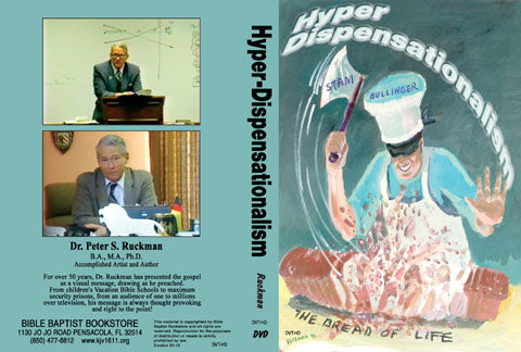 Hyper-Dispensationalism - DVD