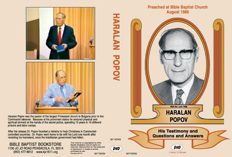 Personal Testimony of Haralan Popov