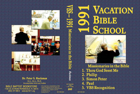 Missionaries in the Bible - 1991 VBS