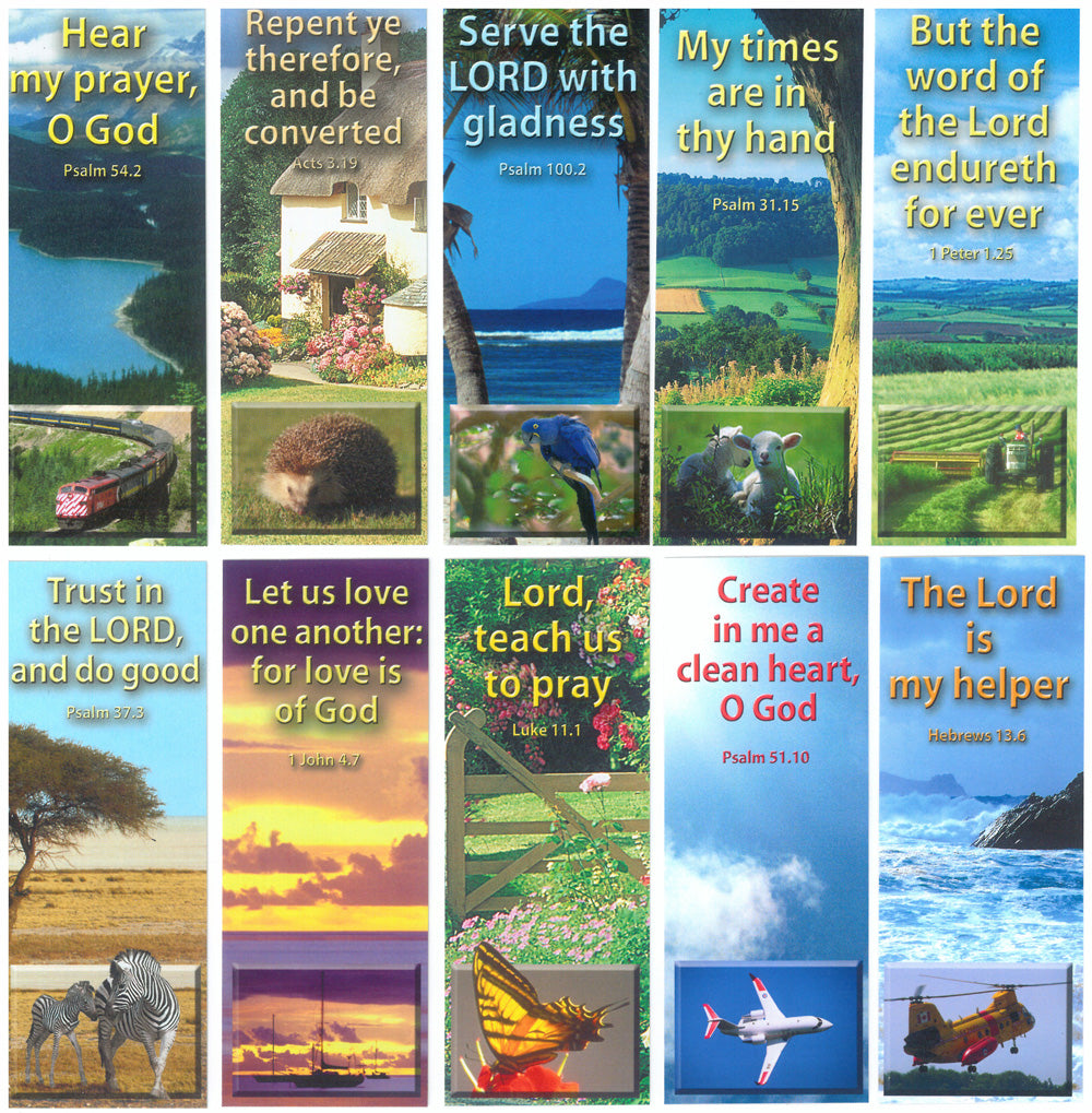 Bookmark: Mixed set (10 pk)
