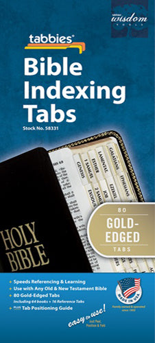 Bible Indexing Tabs (more colors available)