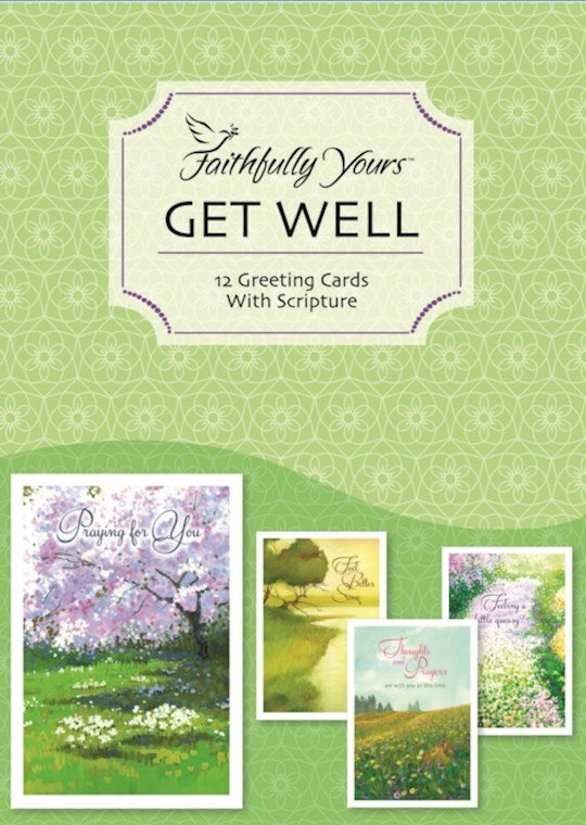 Greeting Cards - Get Well Botanical (12-Pack)
