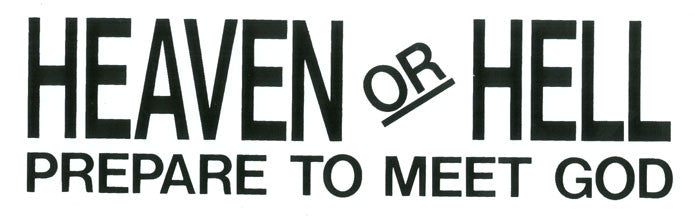 Heaven or Hell - Magnet