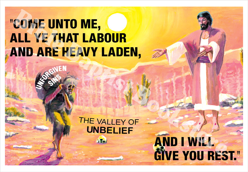 Come Unto Me - Banner - 4' x 3'
