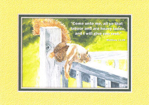 KJV Scripture Encouragement Card