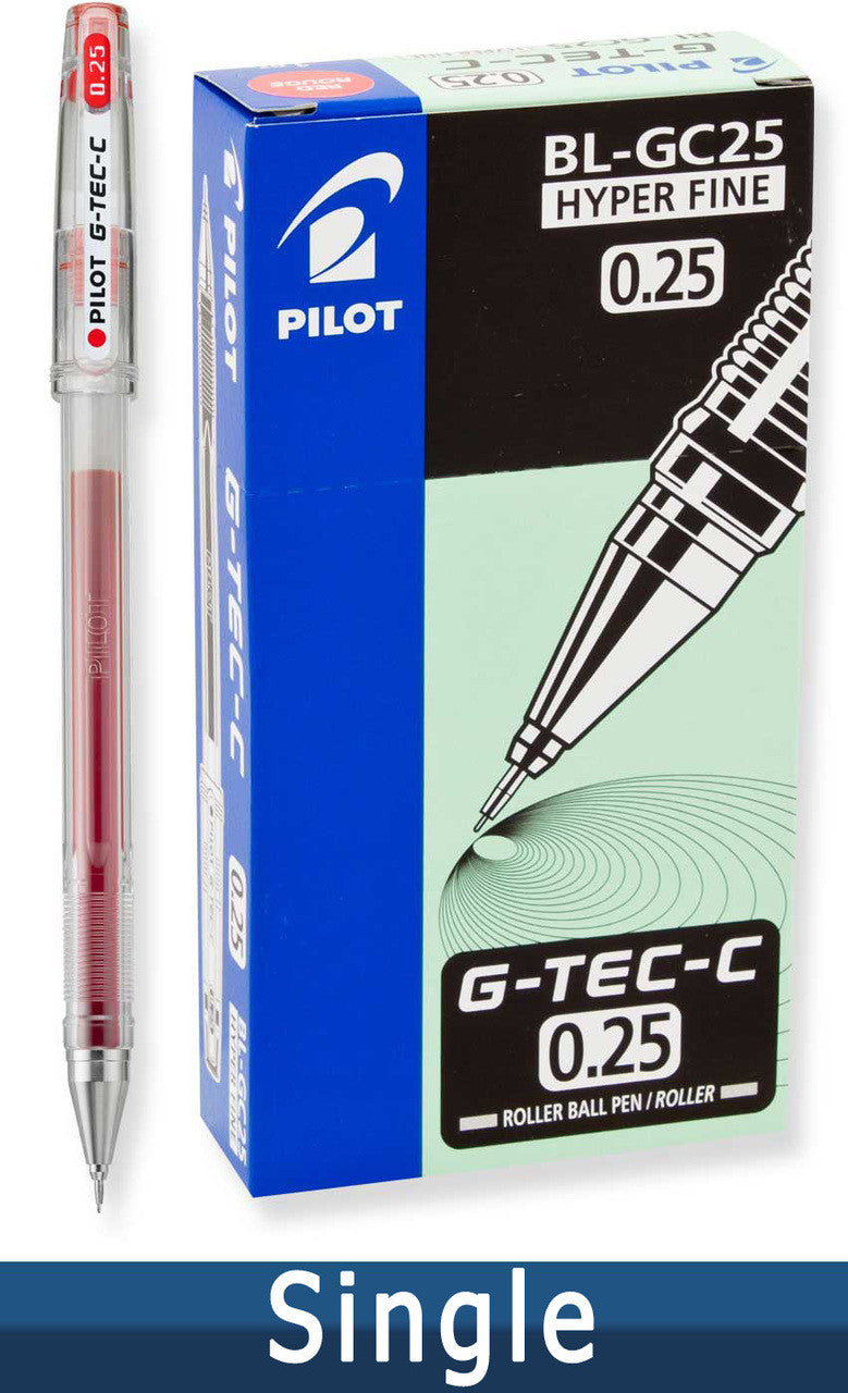 Pilot G-Tec-C Pen - Red