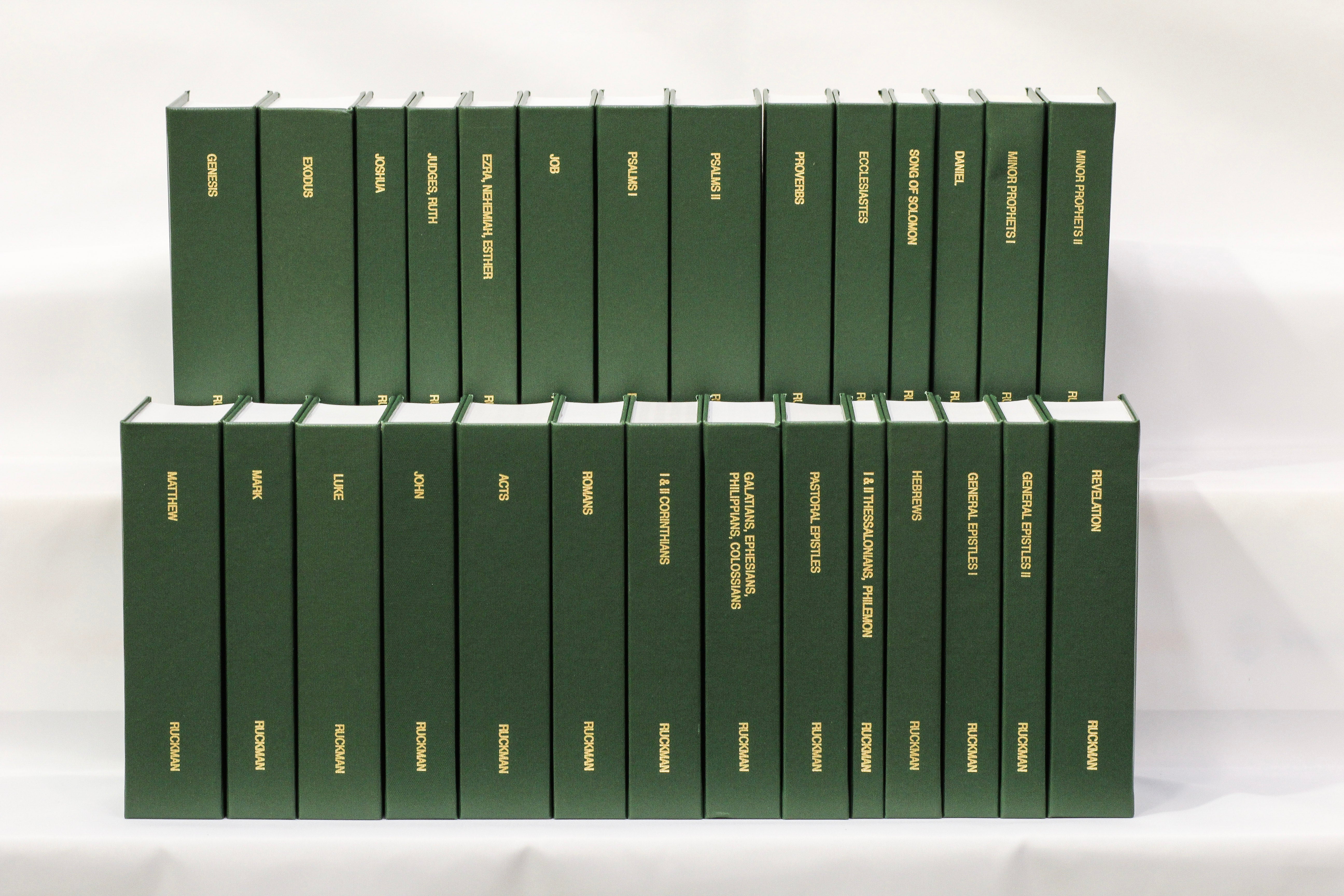 Entire Collection of Dr. Peter S. Ruckman's Commentaries