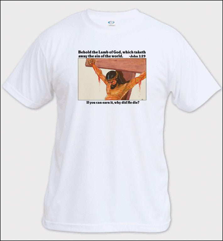 Behold the Lamb of God - Youth T-Shirt (other colors available)