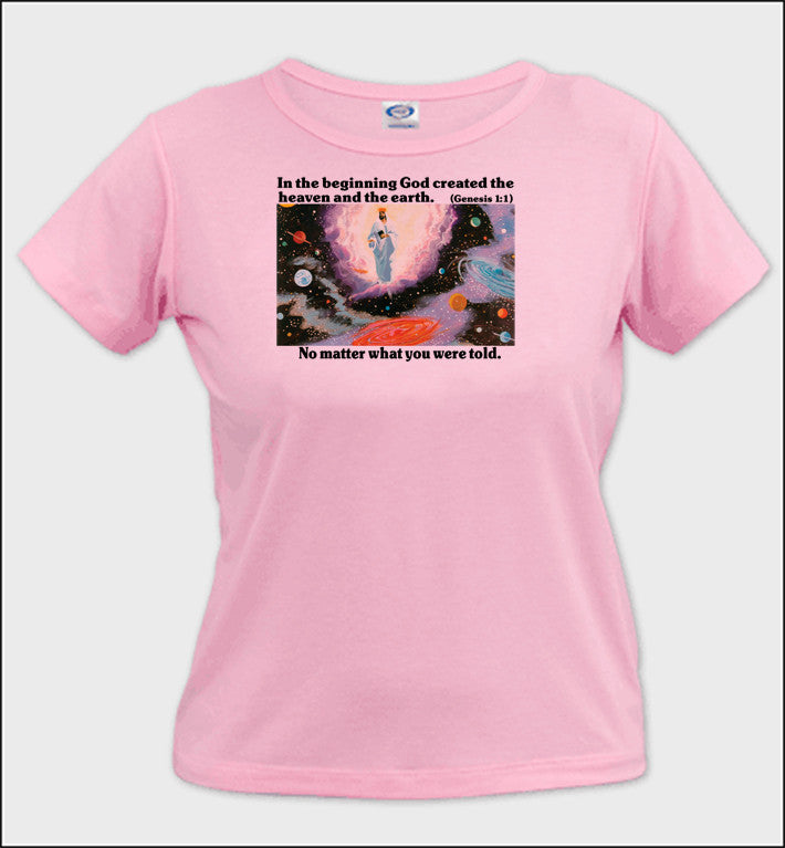 In the Beginning - Ladies T-Shirt